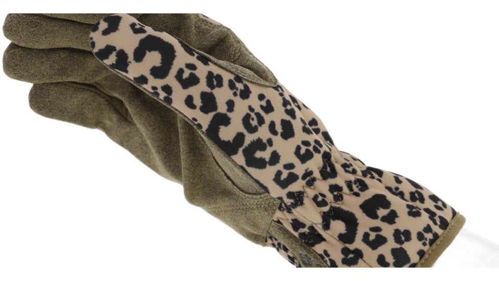 Mechanix Wear Ethel Garden Leopard Gloves - Womens, Tan, Small, ETH-LP75-510