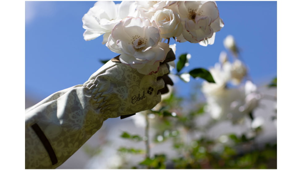 Mechanix Wear Ethel Garden Rose Gauntlet Cuff Gloves - Womens, Rendezvous, Large, ETH-RSE-530