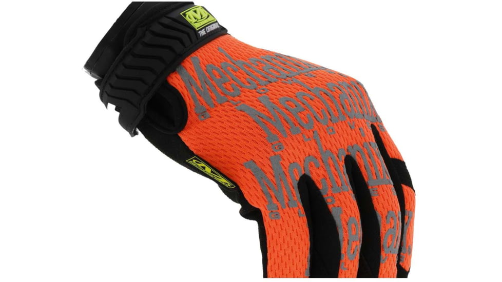Mechanix Wear High Visible Original Glove - Mens, Hi-Viz Orange, Small, SMG-99-008