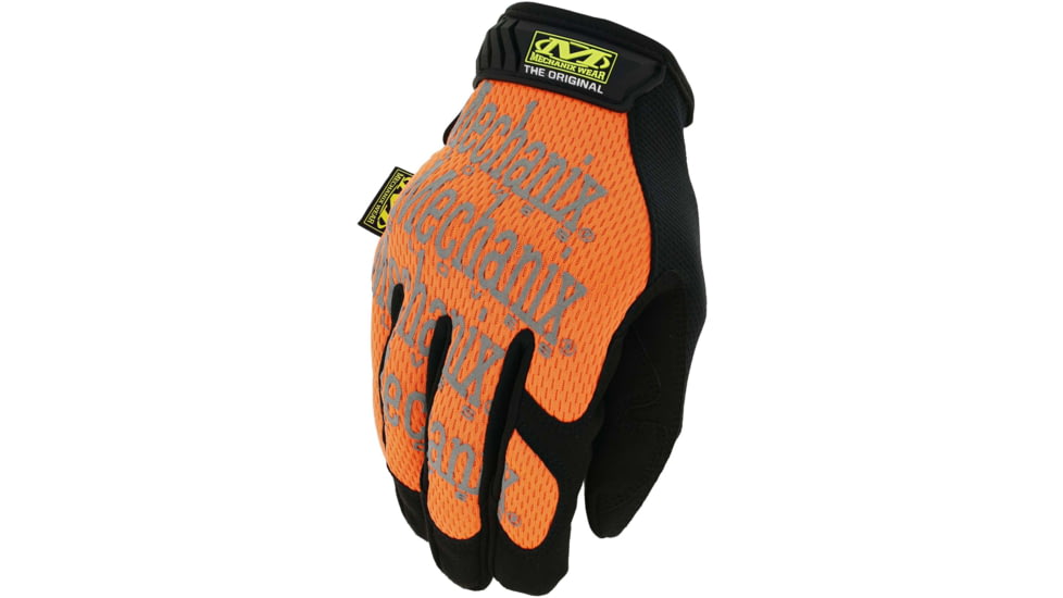 Mechanix Wear High Visible Original Glove - Mens, Hi-Viz Orange, Small, SMG-99-008