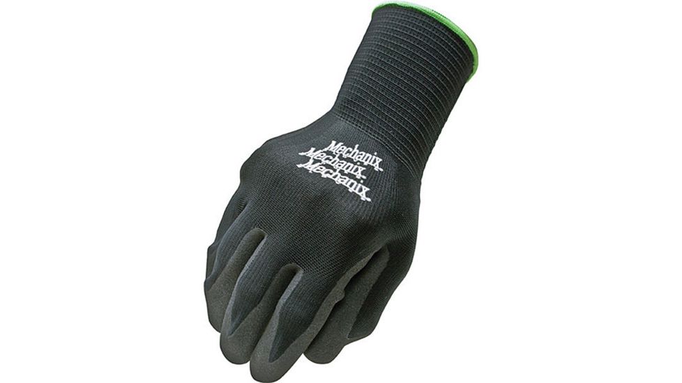 Mechanix Wear Knit Nitrile Glove, Black, Large/X-Large, ND-05-540