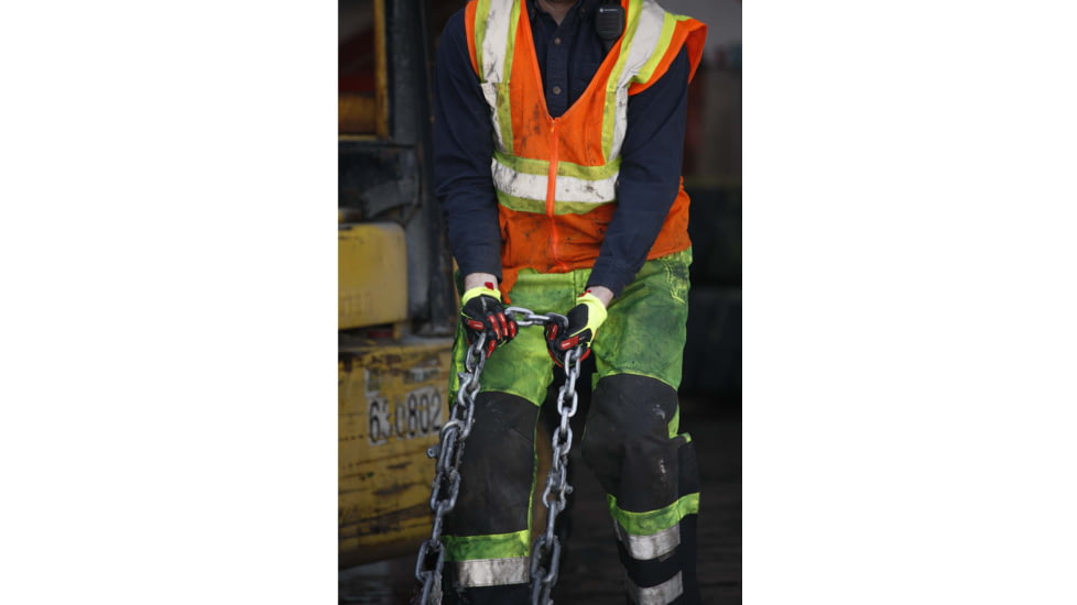 Mechanix Wear M-Pact Knit CR3A3 Glove - Mens, Hi-Viz Yellow, Small, KHD-GP-008