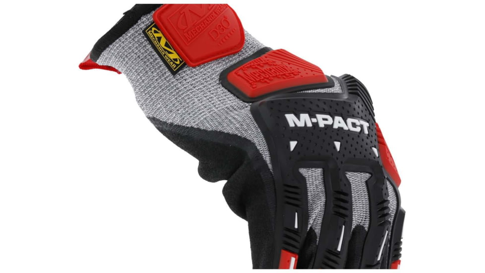 Mechanix Wear M-Pact Knit CR5A5 Glove - Mens, Black/Gray, Small, KHD-CR-008
