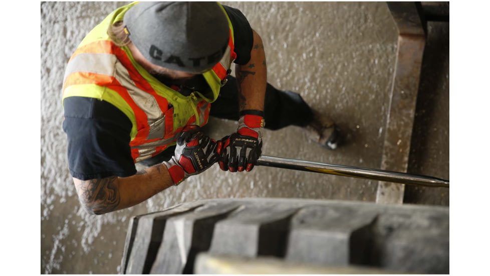 Mechanix Wear M-Pact Knit CR5A5 Glove - Mens, Black/Gray, Small, KHD-CR-008