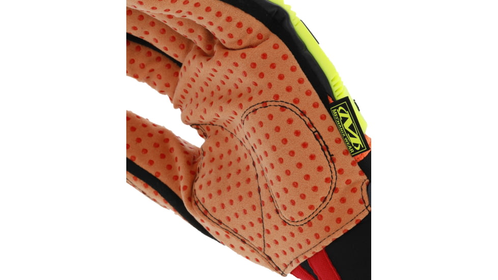 Mechanix Wear M-Pact XPLOR D4 Gloves - Mens, High Visibility Yellow, Medium, MPCR-91-009