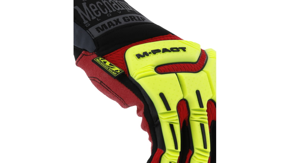 Mechanix Wear M-Pact XPLOR Grip Gloves - Mens, High Visibility Yellow, Large, MPGR-91-010