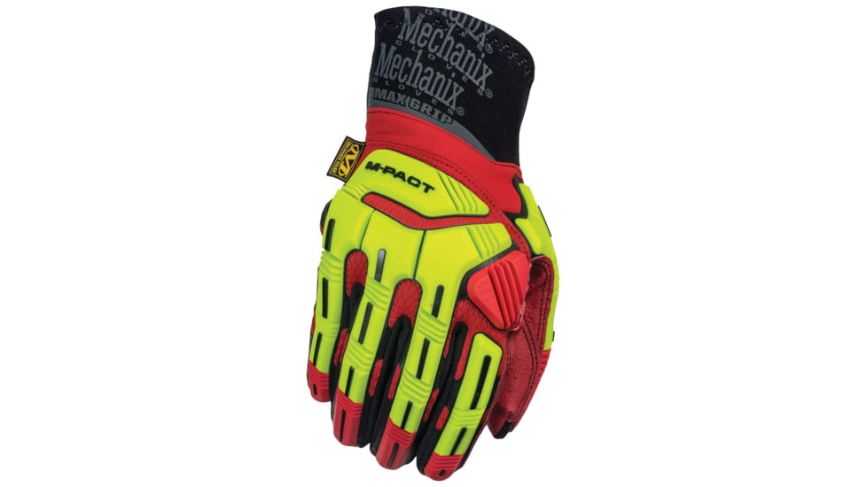 Mechanix Wear M-Pact XPLOR Grip Hi-Viz Gloves - Men's, Hi-Viz Yellow, Large, MPGR-91-010