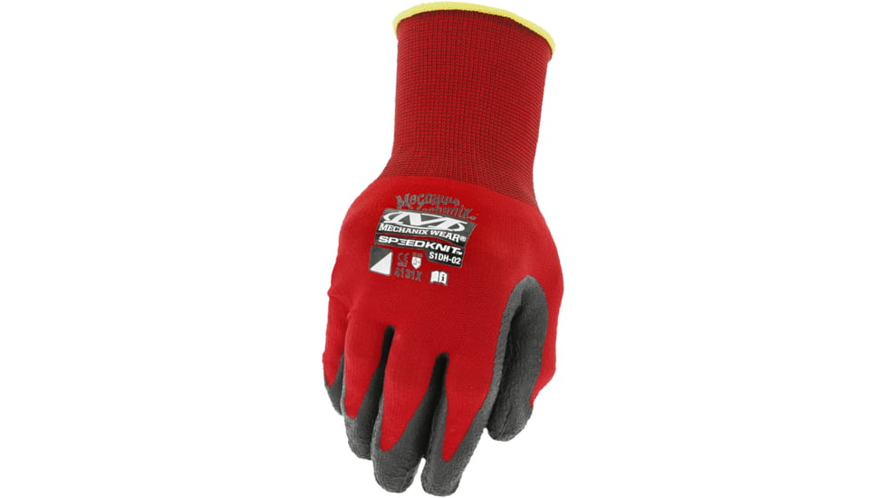 Mechanix Wear Speedknit High-Abrasion Gloves - Men's, Small, Red, S1DH-02-007