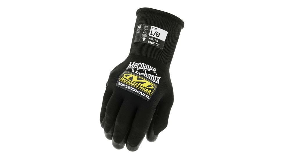 Mechanix Wear SPEEDKNIT S1DC05 GLOVES XL BLACK EFE669DA, MCXS1DC05010