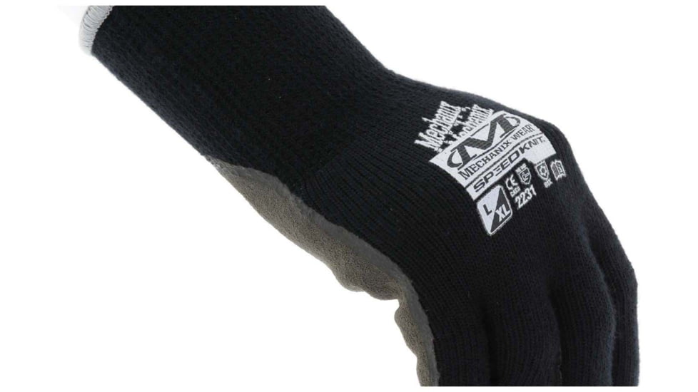 Mechanix Wear Thermal Knit Glove, Black, Large/Extra Large, MCW-KD-540