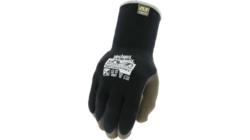 Mechanix Wear Thermal Knit Glove, Black, Large/Extra Large, MCW-KD-540