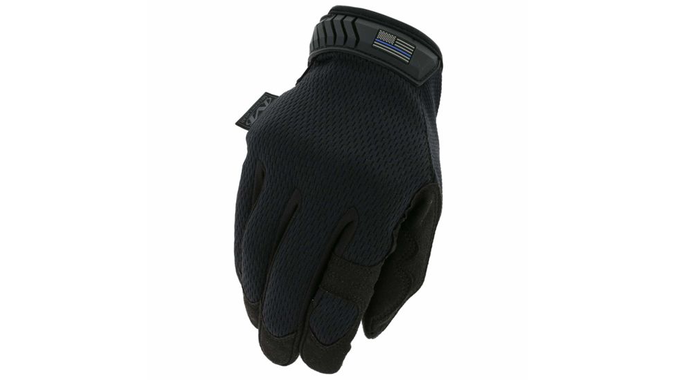 Mechanix Wear Thin Blue Line Original Covert Glove, Black - TBL-MG-55-009
