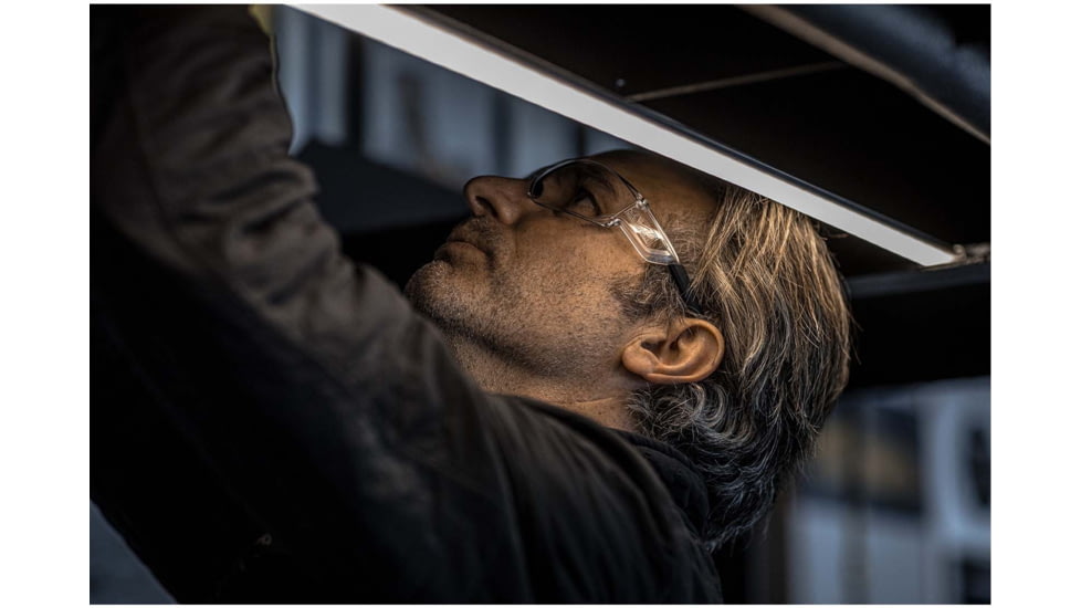 Mechanix Wear Type-N Safety Glasses, Black Frame with Clear Lens VNS-10AA-PU