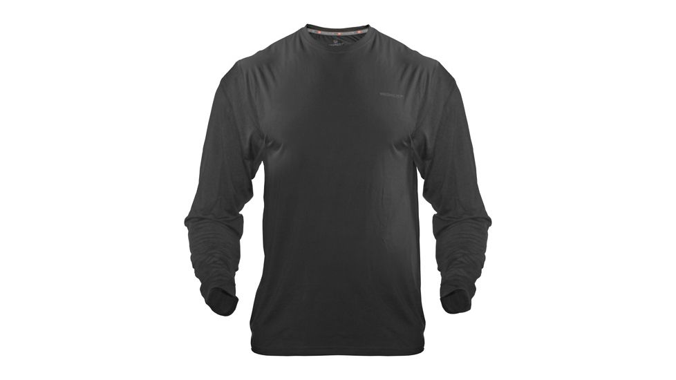 Medalist Performance Crew Ls Tactical Shield Black Large