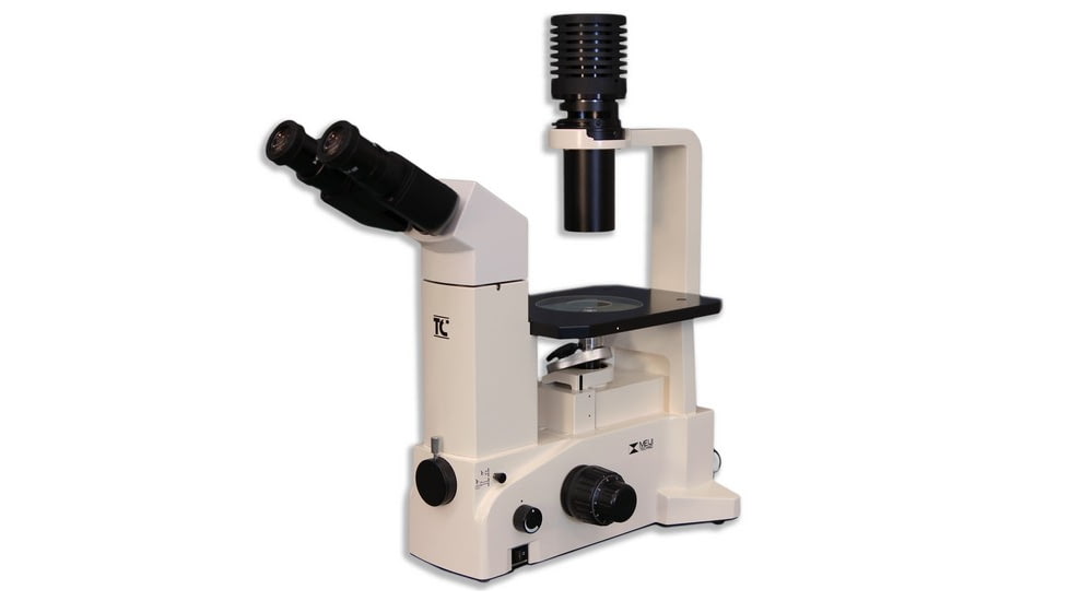 Meiji Techno Binocular Inverted Brightfield Biological Microscope, TC-5100