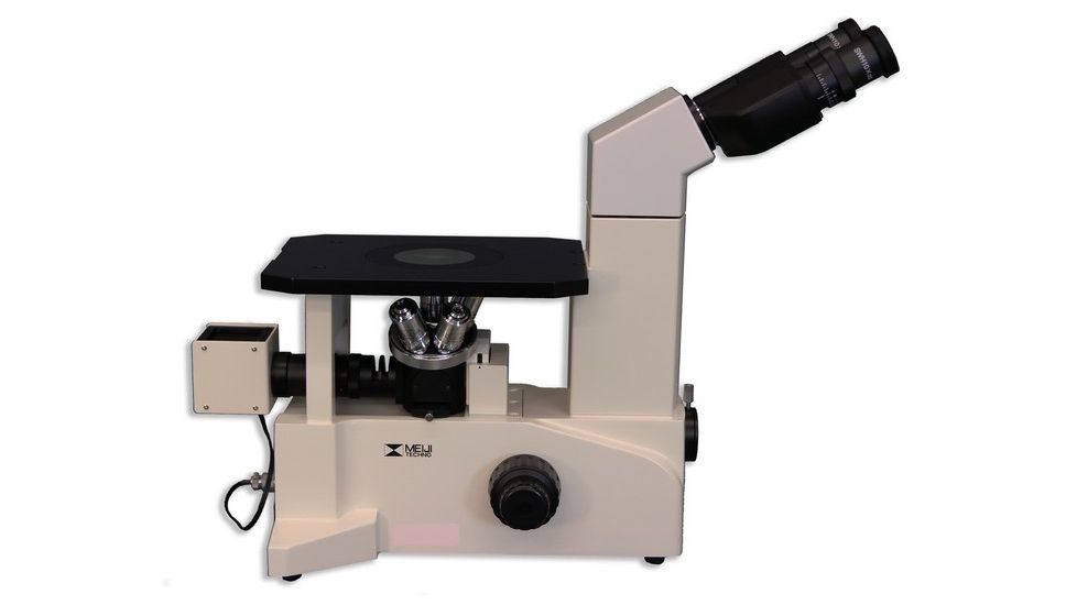 Meiji Techno Binocular Inverted Brightfield Metallurgical Microscope, IM7100