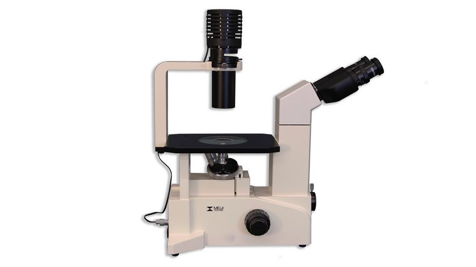 Meiji Techno Binocular Inverted Brightfield/Phase Contrast Biological Microscope, TC-5300