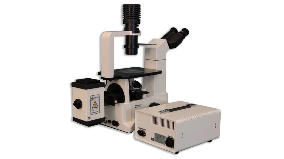 Meiji Techno Binocular Inverted Epi-Fluorescense Biological Microscope, TC-5500