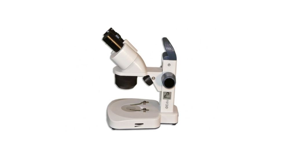Meiji Techno EM-20 LED Binocular Entry Level 1X/3X Turret Stereo Rechargeable Microscope, White EM-20