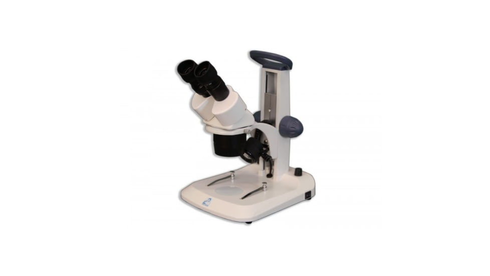 Meiji Techno EM-31 LED Binocular Entry Level Dual 2X/4X Turret Stereo Microscope, White EM-31