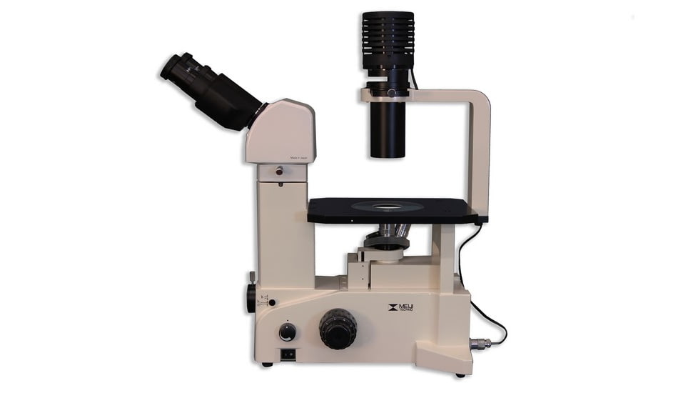 Meiji Techno Ergonomic Binocluar Inverted Brightfield/Phase Contrast Biological Microscope, TC-5300E