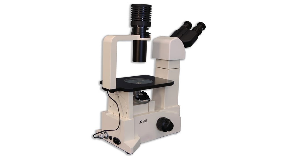 Meiji Techno Ergonomic Binocular Inverted Brightfield Biological Microscope, TC-5100E