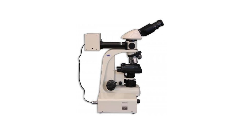 Meiji Techno Halogen Bino Incident,Transmitted Light BF,DF Metallurgical Microscope, BEIGE, LARGE MT8520