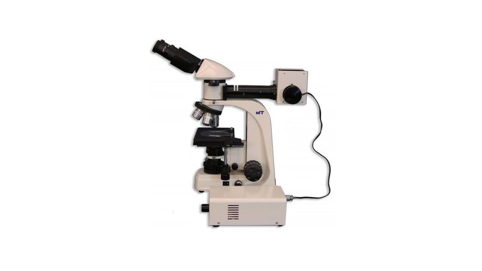 Meiji Techno Halogen Bino Incident,Transmitted Light BF,DF Metallurgical Microscope, BEIGE, LARGE MT8520