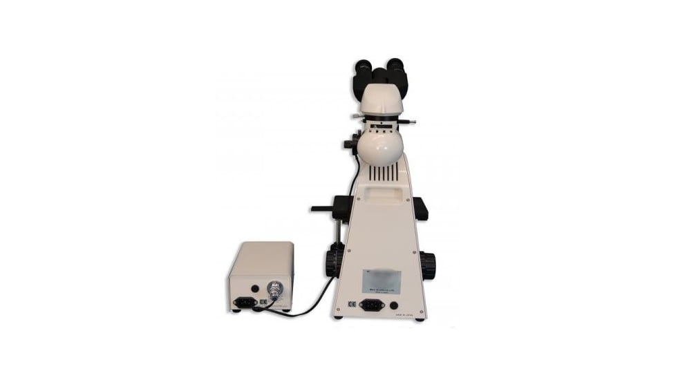 Meiji Techno Halogen Bino Incident,Transmitted Light BF Metallurgical Microscope, BEIGE, LARGE MT8000