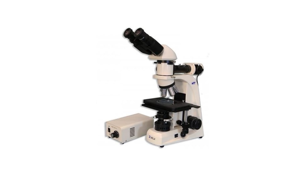Meiji Techno Halogen Bino Incident,Transmitted Light BF Metallurgical Microscope, BEIGE, LARGE MT8000