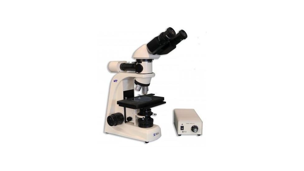 Meiji Techno Halogen Bino Incident,Transmitted Light BF Metallurgical Microscope, BEIGE, LARGE MT8000