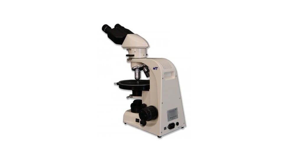 Meiji Techno Halogen Binocular Asbestos PLM Microscope, BEIGE, LARGE MT6120