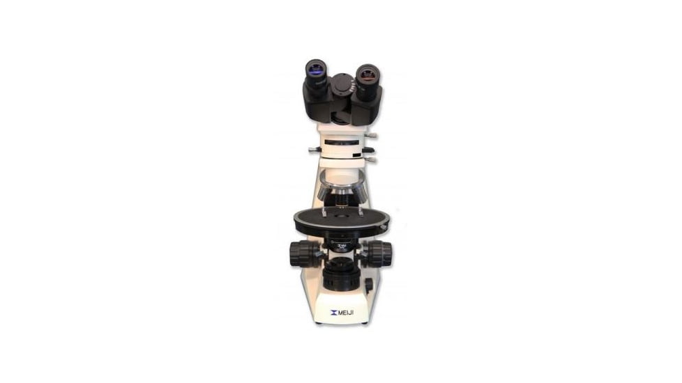 Meiji Techno Halogen Binocular Asbestos PLM Microscope, BEIGE, LARGE MT6120