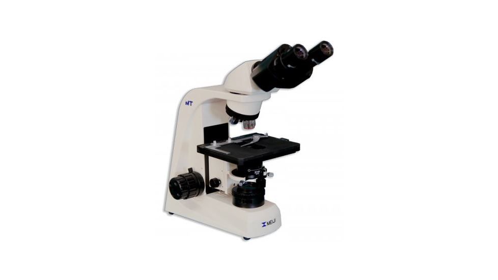 Meiji Techno Halogen Binocular Brightfield Biological Microscope, BEIGE, LARGE MT4200H