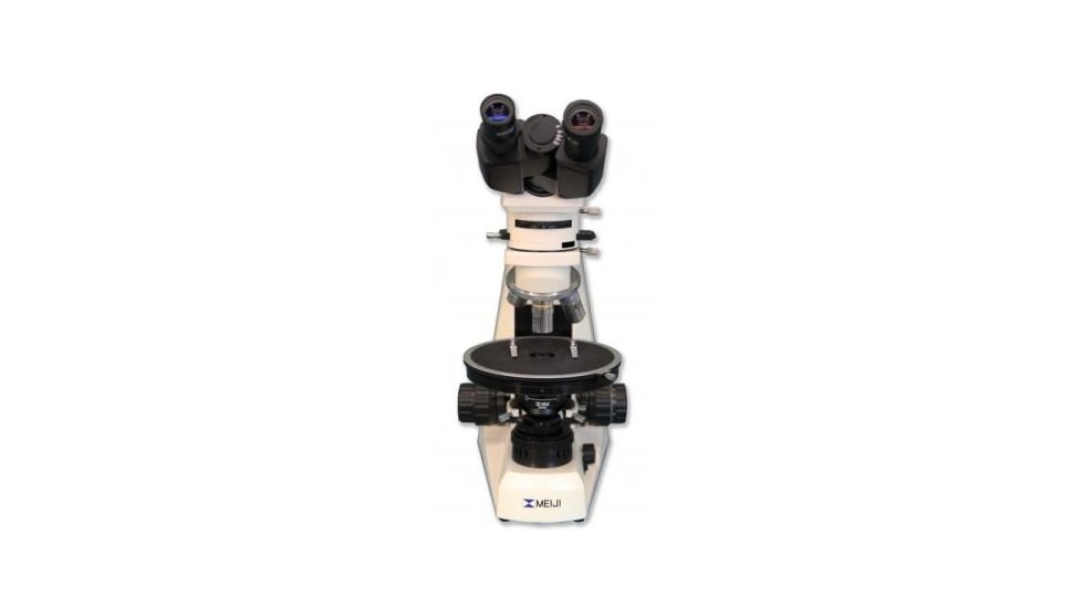 Meiji Techno Halogen Binocular Polarizing Microscope, BEIGE, LARGE MT9200