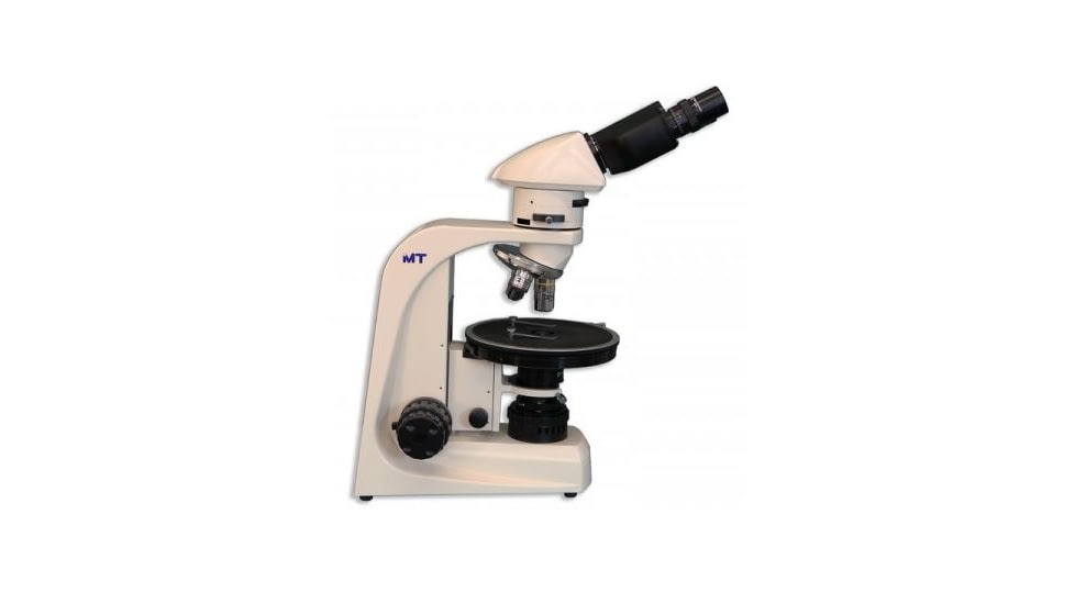 Meiji Techno Halogen Binocular Polarizing Microscope, BEIGE, LARGE MT9200