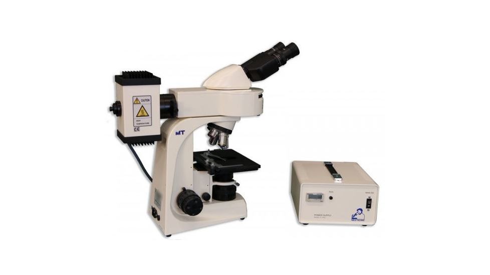 Meiji Techno Halogen Binoculor Epi-Fluorescence Biological Microscope, BEIGE, LARGE MT6200H
