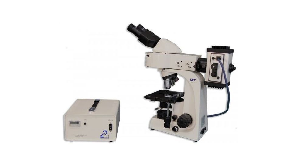 Meiji Techno Halogen Binoculor Epi-Fluorescence Biological Microscope, BEIGE, LARGE MT6200H