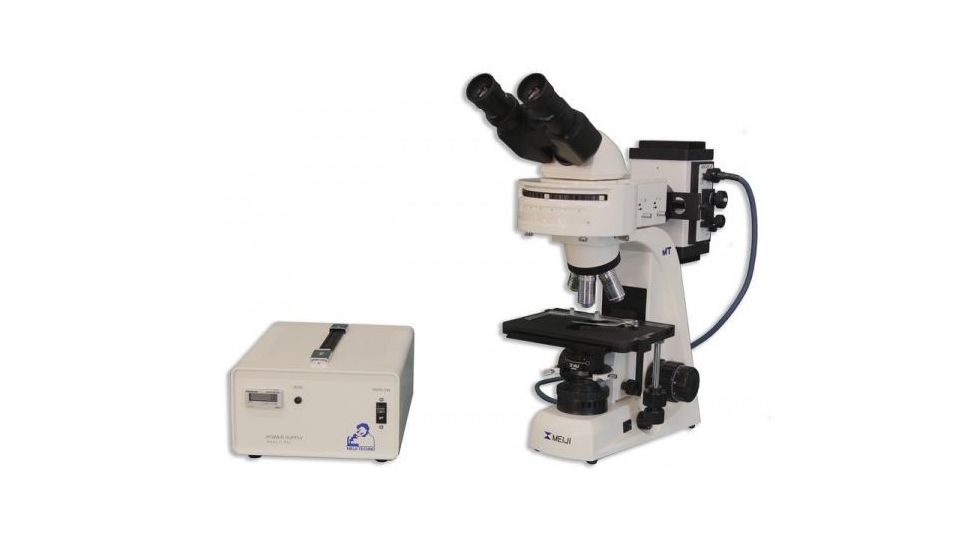 Meiji Techno Halogen Binoculor Epi-Fluorescence Biological Microscope, BEIGE, LARGE MT6200H