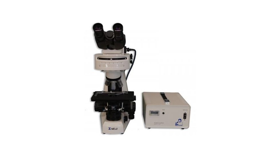 Meiji Techno Halogen Binoculor Epi-Fluorescence Biological Microscope, BEIGE, LARGE MT6200H