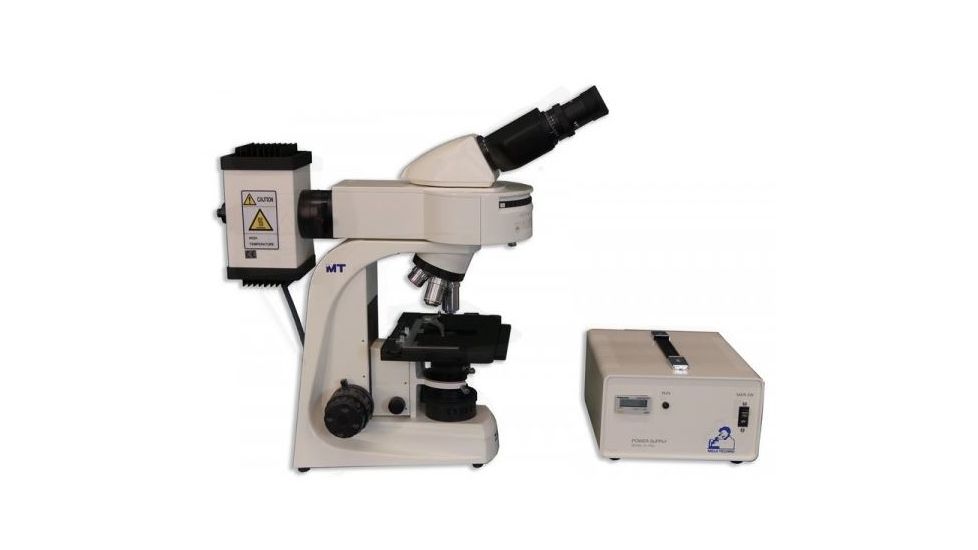 Meiji Techno Halogen Binoculor Epi-Fluorescence Biological Microscope, BEIGE, LARGE MT6200H