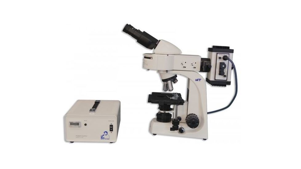 Meiji Techno Halogen Binoculor Epi-Fluorescence Biological Microscope, BEIGE, LARGE MT6200H