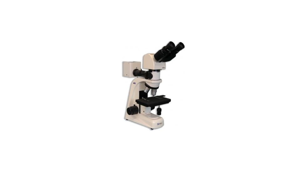 Meiji Techno Halogen Ergo Bino Brightfield,Darkfield Metallurgical Microscope, BEIGE, LARGE MT7520EH