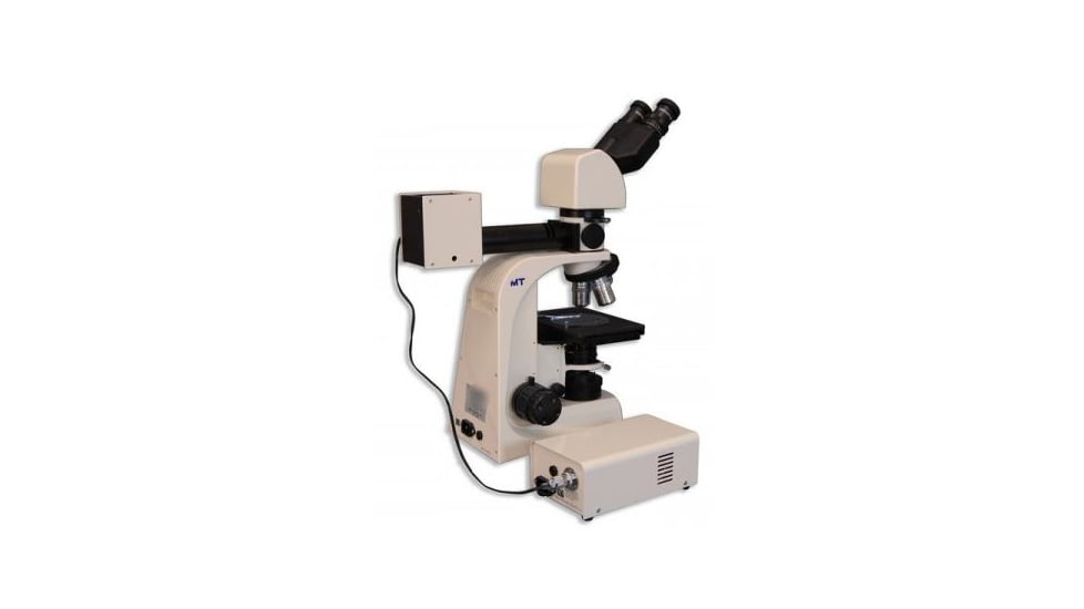 Meiji Techno Halogen Ergo Bino Incident,Transmitted Light BF,DF Metallurgical Microscope, BEIGE, LARGE MT8520EH