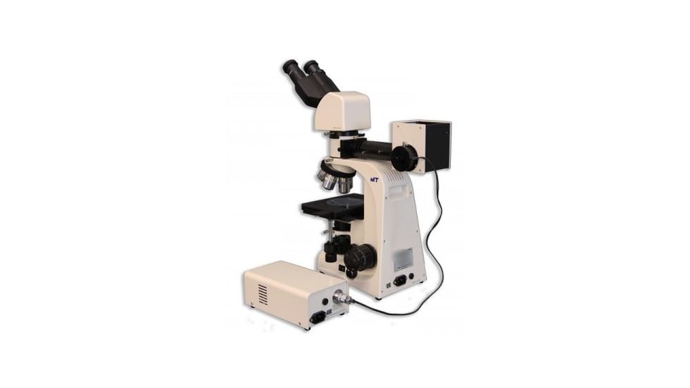 Meiji Techno Halogen Ergo Bino Incident,Transmitted Light BF,DF Metallurgical Microscope, BEIGE, LARGE MT8520EH