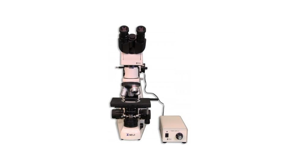 Meiji Techno Halogen Ergo Bino Incident,Transmitted Light BF,DF Metallurgical Microscope, BEIGE, LARGE MT8520EH