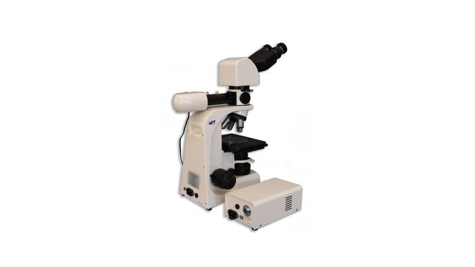 Meiji Techno Halogen Ergo Bino Incident,Transmitted Light BF Metallurgical Microscope, BEIGE, LARGE MT8000EH