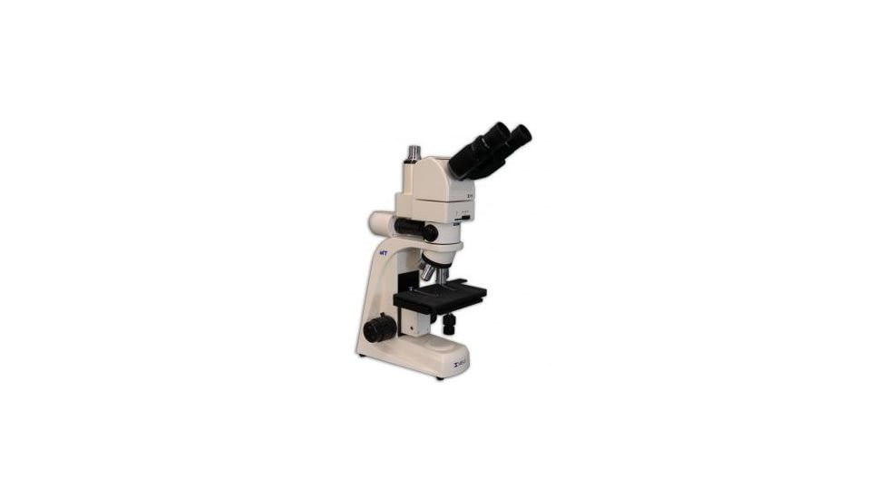 Meiji Techno Halogen Ergo Trino Brightfield Metallurgical Microscope, BEIGE, LARGE MT7100EH