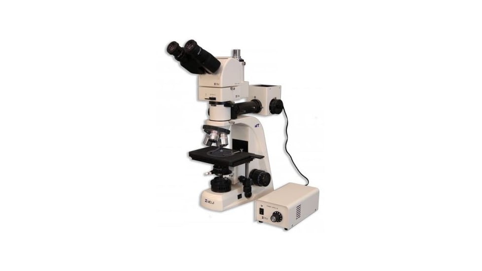 Meiji Techno Halogen Ergo Trino Incident,Transmitted Light BF,DF Metallurgical Microscope, BEIGE, LARGE MT8530EH