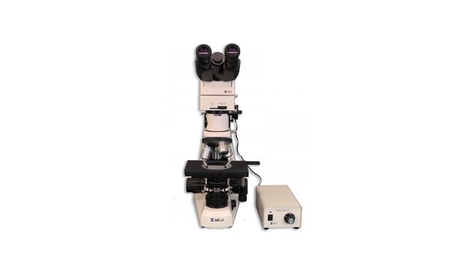 Meiji Techno Halogen Ergo Trino Incident,Transmitted Light BF,DF Metallurgical Microscope, BEIGE, LARGE MT8530EH